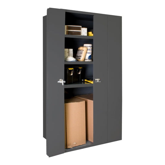 Centerline Dynamics Durham Speciality Cabinets 36 X 18 X 72 Durham Space Saving Cabinet, 14 Gauge, 3 Shelves