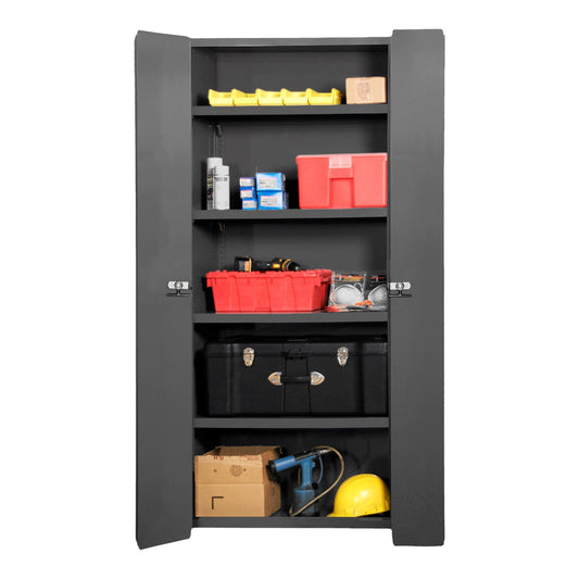 Centerline Dynamics Durham Speciality Cabinets 36 X 18 X 72 Durham Space Saving Cabinet, 14 Gauge, 4 Shelves
