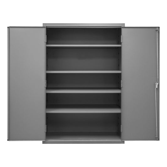 Centerline Dynamics Durham Speciality Cabinets 4 Shelves Durham Cabinet, 14 Gauge, Shelves with Legs, 48 x 24 x 78
