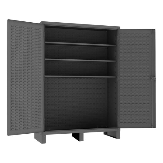 Centerline Dynamics Durham Speciality Cabinets Durham Cabinet, 14 Gauge, 3 Shelves, 60 x 24 x 84