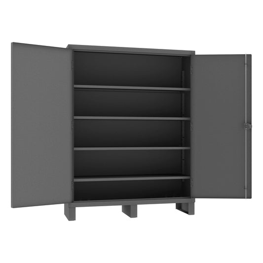 Centerline Dynamics Durham Speciality Cabinets Durham Cabinet, 14 Gauge, 4 Shelves, 60 x 18 x 78