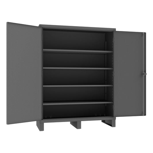 Centerline Dynamics Durham Speciality Cabinets Durham Cabinet, 14 Gauge, 4 Shelves, 60 x 24 x 78