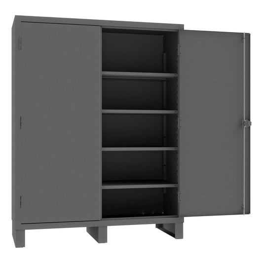 Centerline Dynamics Durham Speciality Cabinets Durham Cabinet, 14 Gauge, 4 Shelves, 60 x 24 x 78