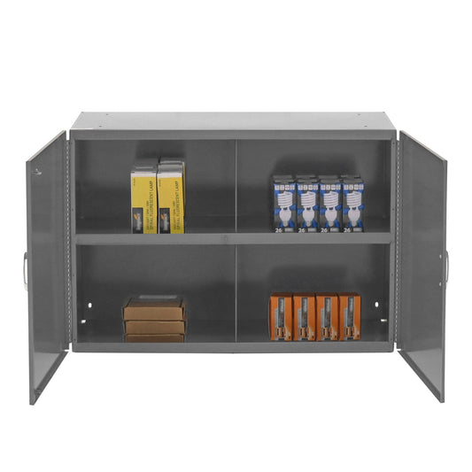 Centerline Dynamics Durham Specialty Storage Durham 12″ Deep Cabinet, 1 Shelf, 4 Sections, 33-13/16 x 12-3/8 x 24