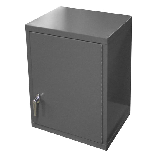 Centerline Dynamics Durham Specialty Storage Durham Wall Mountable Storage Cabinet, 3 Shelves, 18-1/8 x 13-11/16 x 26-15/16