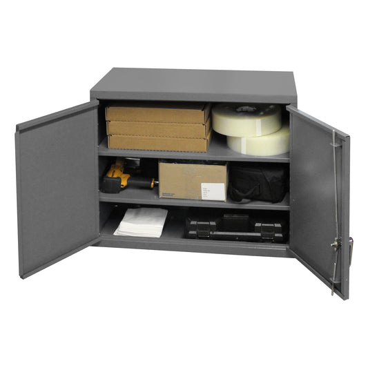Centerline Dynamics Durham Specialty Storage Durham Wall Mountable Storage Cabinet, 3 Shelves, 35-7/8 x 13-11/16 x 26-15/16