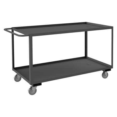 Centerline Dynamics Durham Stock Carts 30-1/4 x 66-1/4 x 37-5/8 Durham Stock Cart, 2 Shelves