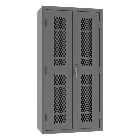 Centerline Dynamics Durham Ventilated Cabinets Durham Ventilated Shelves Cabinet, 14 Gauge, 4 Shelves, 36 x 18 x 72