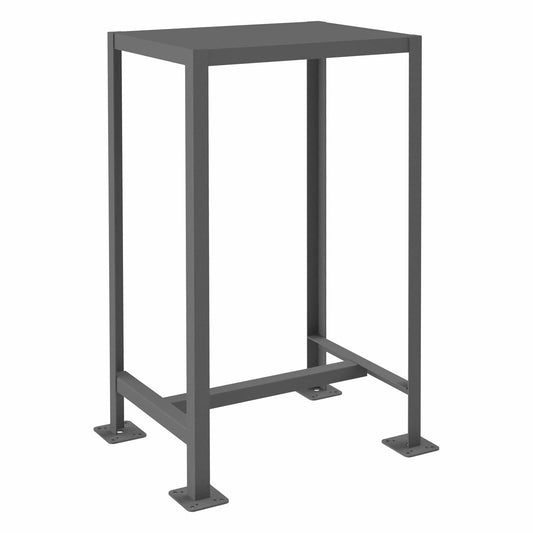 Centerline Dynamics Durham Workbenches 27-1/4 x 20-3/4 x 42-3/16 Durham MT Workbench, 18 x 24, Top Shelf Only, 14 Gauge Steel, 2000 lbs. Capacity, Textured Powder Paint, Gray