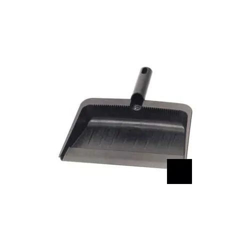 Centerline Dynamics Dust Pans Flexible Plastic Dustpan 12" X 8", Black - 36143703 - Pkg Qty 24