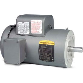 Centerline Dynamics Electric Motor Baldor Motor VL3507, 1725RPM, 1PH, 60HZ, 56C, 3428LC, TEFC, F, .75HP
