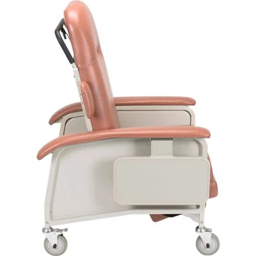 Centerline Dynamics Exam & Treatment Chairs Clinical Care Geri Chair Recliner, Rosewood