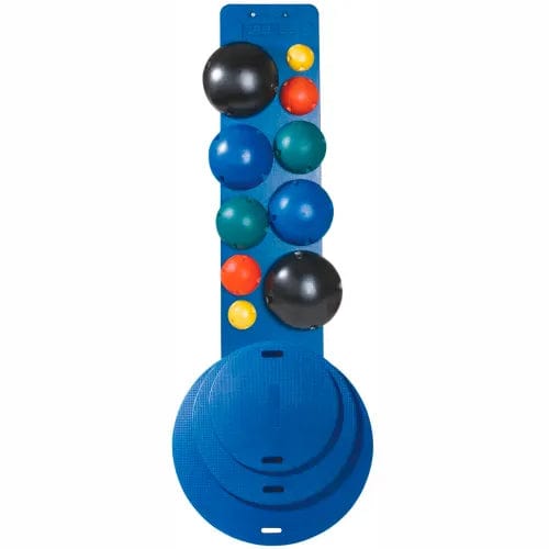 Centerline Dynamics Exercise & Fitness Balance System, 10-Ball Set with Rack, and 16", 20", 30" Diameter Boards