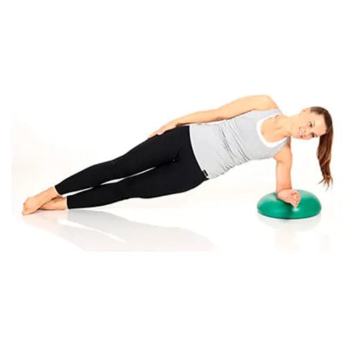 Centerline Dynamics Exercise & Fitness Base Plus Balance Trainer, 15" Diameter x 4", Green