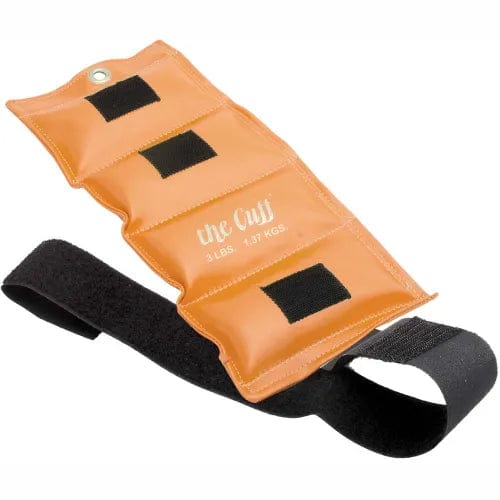 Centerline Dynamics Exercise & Fitness Deluxe Wrist and Ankle Weight, 3 lb., Gold