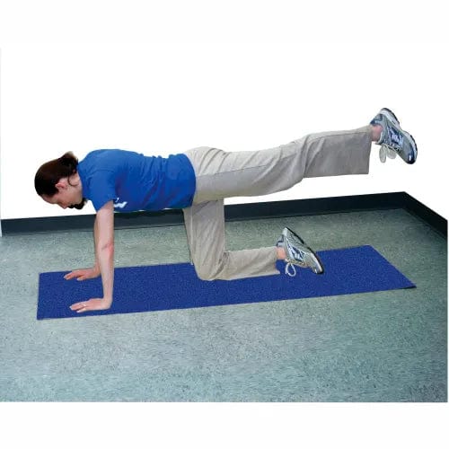 Centerline Dynamics Exercise & Fitness Eco-Friendly Premium Yoga Mat, Blue, 68" x 24" x 1/4"