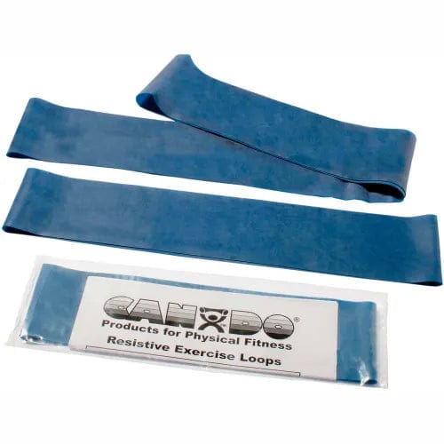 Centerline Dynamics Exercise & Fitness Exercise Band Loop Exerciser, 3 Size Set -10", 15", 30"), Blue
