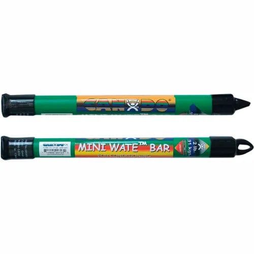 Centerline Dynamics Exercise & Fitness Exercise Weight Bar, 2 lb., Green, 2 Each