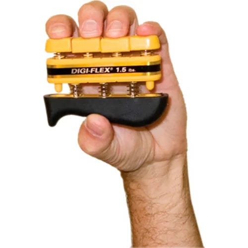 Centerline Dynamics Exercise & Fitness Hand/Finger Exerciser, Yellow, X-Light