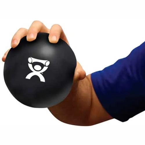 Centerline Dynamics Exercise & Fitness Hand-held Weighted Ball, Black, 3 kg/6.6 lb.