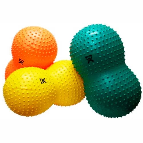 Centerline Dynamics Exercise & Fitness Inflatable Exercise Sensi-Saddle Roll, Orange, 20" Dia. x 39"L