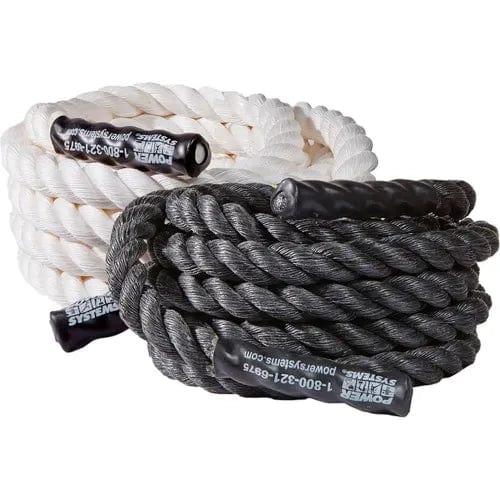 Centerline Dynamics Exercise & Fitness Power Systems Power Training Rope 40 ft. x 2" Diameter - Black