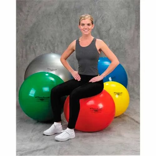 Centerline Dynamics Exercise & Fitness Standard Inflatable Exercise Ball, Green, 65 cm (26")