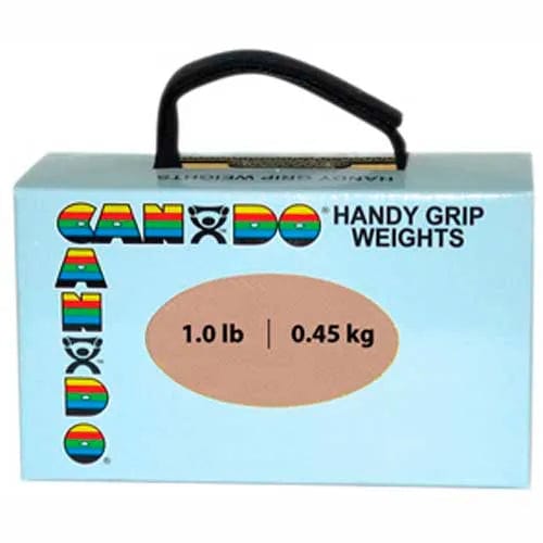 Centerline Dynamics Exercise & Fitness Weighted Ball, 1 lb., Tan