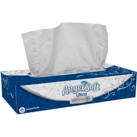 Centerline Dynamics Facial Tissues Angel Soft Ultra Professional Series® 2-Ply Facial Tissue By GP Pro, Flat Box, 10 Boxes/Case