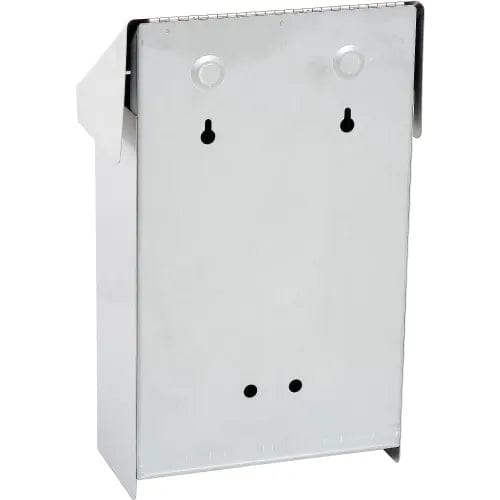 Centerline Dynamics Feminine Hygiene Dispensers Frost Surface Mounted Sanitary Napkin Disposal - Stainless - 622