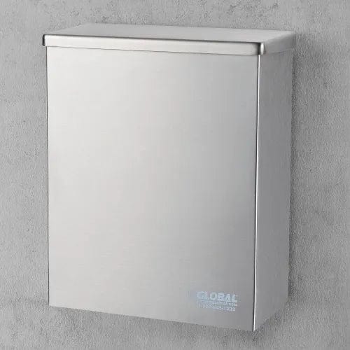 Centerline Dynamics Feminine Hygiene Dispensers Global Industrial™ Sanitary Napkin Disposal - Stainless Steel