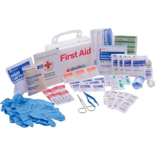 Centerline Dynamics First Aid Kit First Aid Kit, 10 Person, Plastic Case