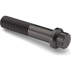Centerline Dynamics Flange Bolts 5/16-18 x 2" 12 Point Flange Screw, Steel, Plain, Partial Thread, UNC, Pkg of 25