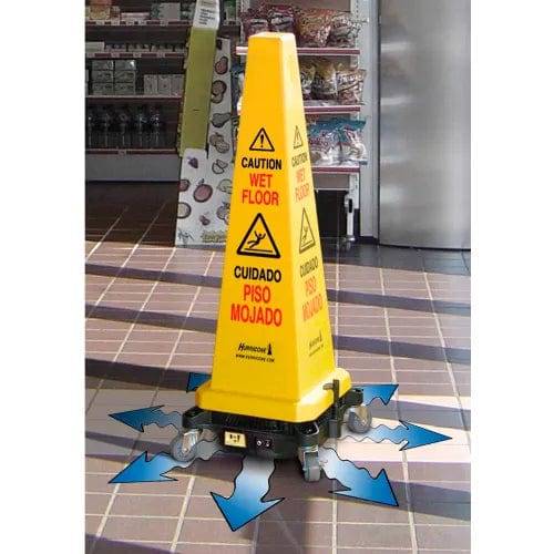 Centerline Dynamics Floor Machines & Vacuums Cordless Floor Dryer w/ 36" Safety Cone