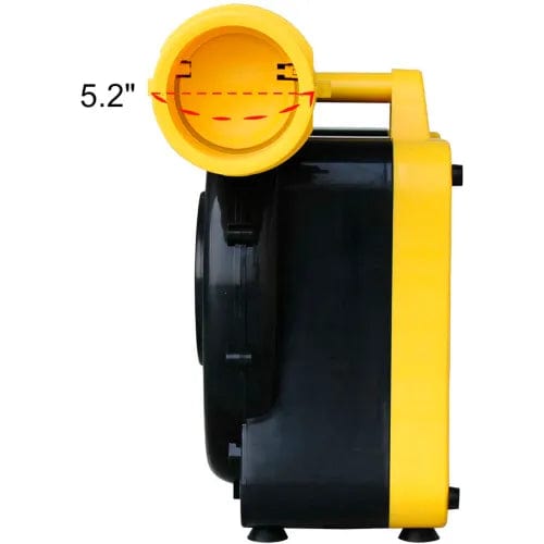 Centerline Dynamics Floor Machines & Vacuums Indoor/Outdoor Inflatable Bounce House Blower, 1 Speed, 3 HP, 1700 CFM