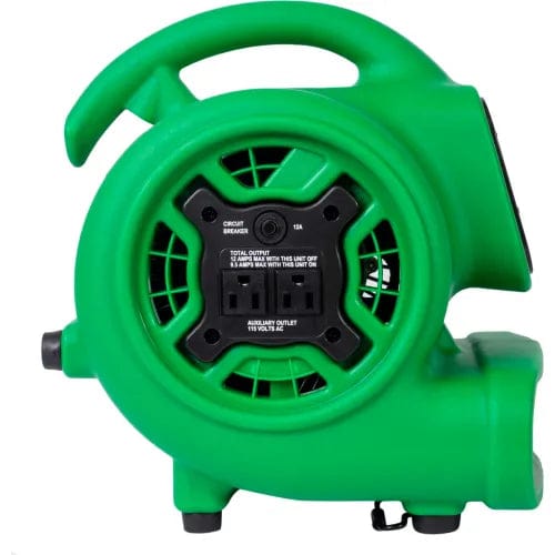 Centerline Dynamics Floor Machines & Vacuums Mini Air Mover With Daisy Chain & 3 Hour Timer, 3 Speed, 1/5 HP, 800 CFM