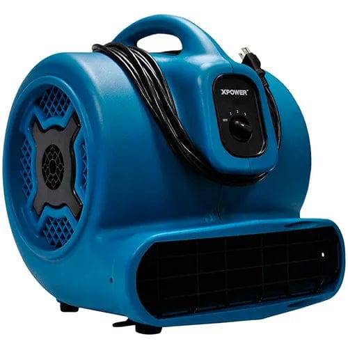 Centerline Dynamics Floor Machines & Vacuums Stackable Air Mover With 20'L Power Cord, Polypropylene, 3 Speed, 1 HP, 3600 CFM