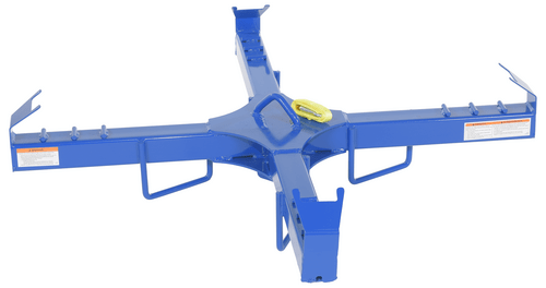 Centerline Dynamics Forklift Attachments Vestil Steel Bulk Bag Lifter 39-15/16 In x 53-1/2 In x 11-9/16 In 4000 Lb. Capacity Blue BBL-4