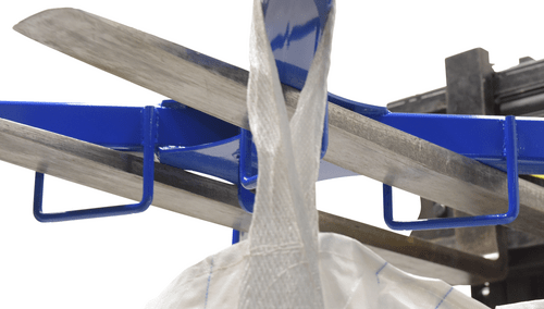 Centerline Dynamics Forklift Attachments Vestil Steel Bulk Bag Lifter 39-15/16 In x 53-1/2 In x 11-9/16 In 4000 Lb. Capacity Blue BBL-4