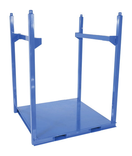 Centerline Dynamics Forklift Attachments Vestil Steel Bulk Bag Lifter 61-1/8 In. Height 1000 lb. Capacity Blue BBL-RK-72