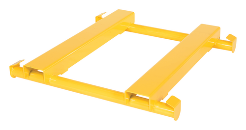 Centerline Dynamics Forklift Attachments Vestil Steel Bulk Bag Lifter Open Center 4000 lb. Capacity Yellow BBL-OC-4