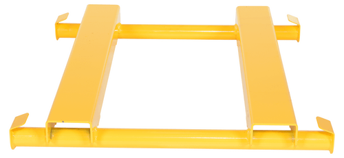 Centerline Dynamics Forklift Attachments Vestil Steel Bulk Bag Lifter Open Center 4000 lb. Capacity Yellow BBL-OC-4