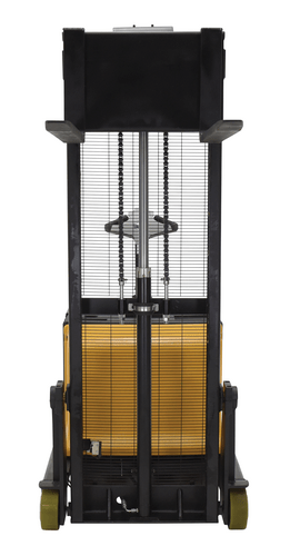 Centerline Dynamics Forklift Attachments Vestil Steel Counter Balanced Powered Lift 2 In. to 62 In. Raised Height 1,000 Lb. Capacity Black / Yellow S-CB-62