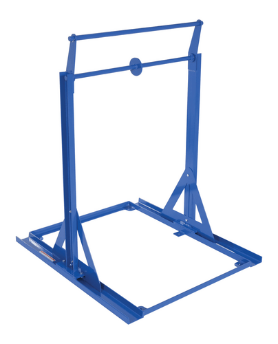 Centerline Dynamics Forklift Attachments Vestil Steel Fork Extension Storage Rack 45-3/4 In. x 40 In. x 54-3/16 In. 400 Lb. Capacity Blue FORK-R-54