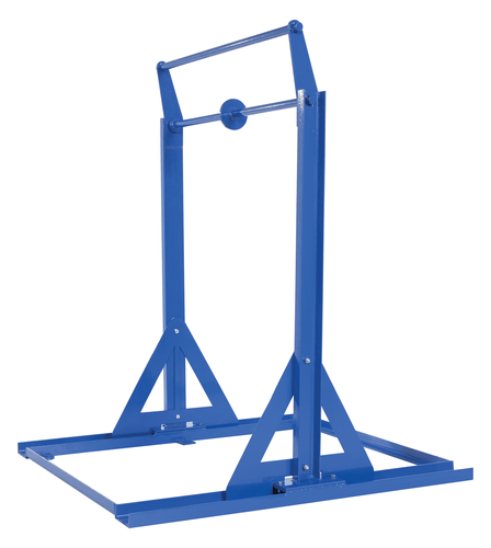 Centerline Dynamics Forklift Attachments Vestil Steel Fork Extension Storage Rack 45-3/4 In. x 40 In. x 54-3/16 In. 400 Lb. Capacity Blue FORK-R-54