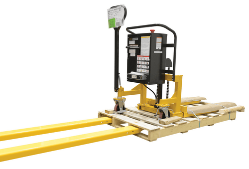 Centerline Dynamics Forklift Attachments Vestil Steel Fork Extensions 4 In. x 72 In. 4000 Lb. Capacity Yellow FE-4-72