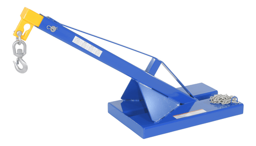 Centerline Dynamics Forklift Attachments Vestil Steel Fork Pocket Bulk Bag Lifter 1k Capacity Blue LLM-BBL-FP-1000