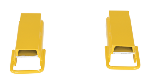 Centerline Dynamics Forklift Attachments Vestil Steel Fork Rear Spacer 4-1/2 In. Width Yellow FRS-4-12