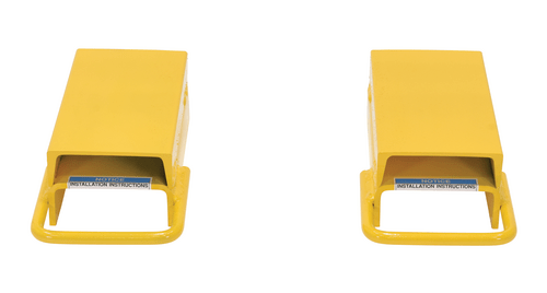 Centerline Dynamics Forklift Attachments Vestil Steel Fork Rear Spacer 5 In. Width Yellow FRS-5-12