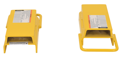 Centerline Dynamics Forklift Attachments Vestil Steel Fork Rear Spacer 6-1/2 In. Width Yellow FRS-6-12